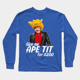 Turd Ferguson For $200 - Celebrity Jeopardy Long Sleeve T-Shirt